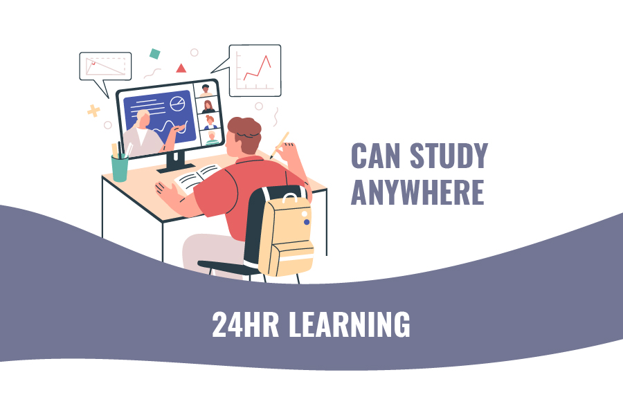 can study anywhere on is online learning effective 