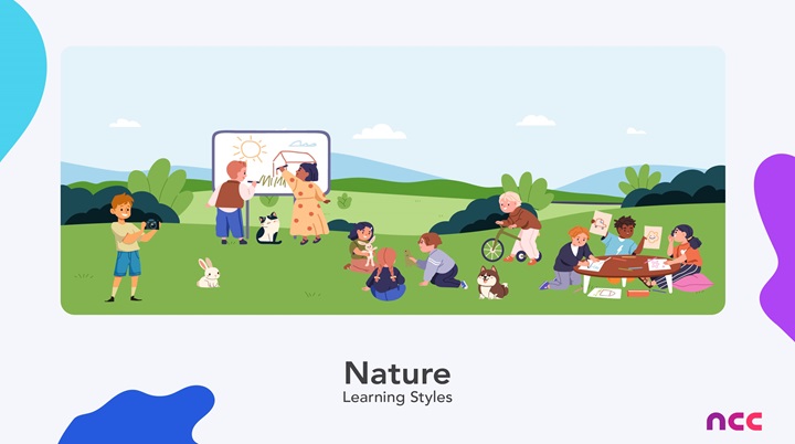 different learning styles in nature